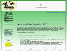 Tablet Screenshot of holiday-estates.org